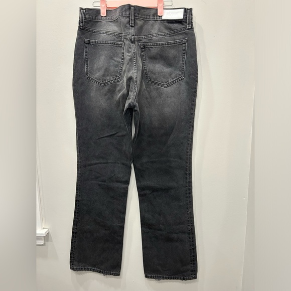 RE/DONE 90s High Rise Loose Jeans Button fly- Black - Picture 4 of 9